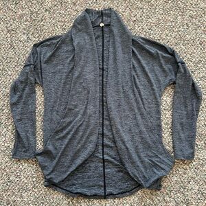 LUCY lightweight open front jacket, size medium